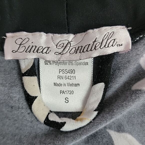 Linea Donatella floral print midi robe Women's Size S - Picture 8 of 10